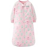 Child of Mine By Carters Baby Girls Fleece Sleepsack (0-9 Months, Pink Owl)