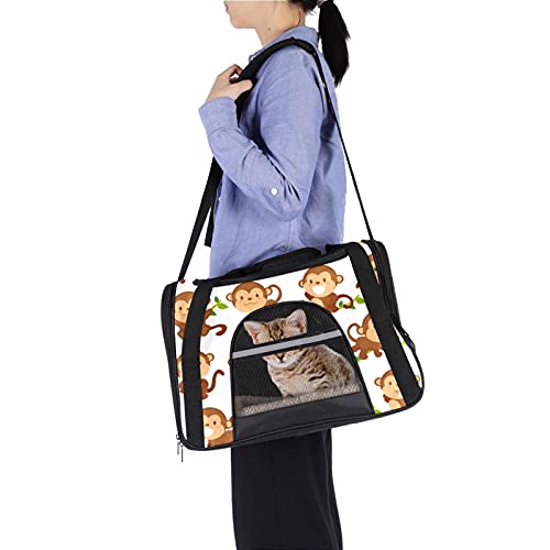 Sac de transport voyage sans stress pour chat et lapin singe - 7