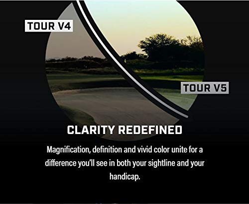 Image of Bushnell Tour V5 / Tour V5 Shift Laser Golf Rangefinder with Included Carrying Case, Carabiner and Wearable4U Bundle