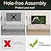 TV Stand for Hisense TV Stand Legs, Check Fit, for Specific TV Bottom Ports. Fits Select Hisense Models. Confirm Description Picture Before Buying - Avoid Mismatch.
