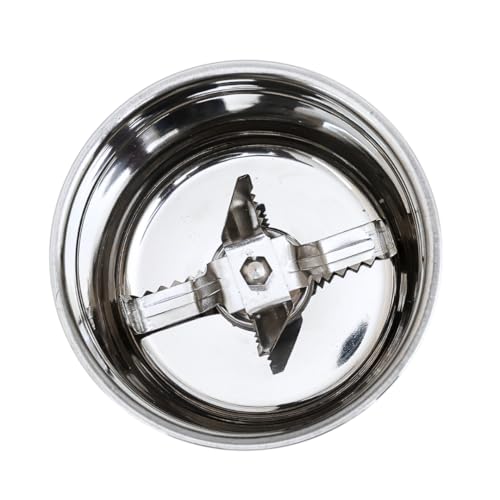 Image of HAPPY E Chutney Jar for BAJAJ Mixer Grinders, Stainless Steel, 400ML | Compatible for Bajaj GX1, GX3, GX4, GX8, GX3501, GX3701, GX4701, GX3000, GX400, GX3, Twister Deluxe, Bravo Dlx
