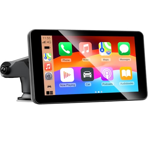 7 Pouces Écran Carplay Voiture pour Apple Car Play, Écran...