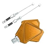 ★ Tire primero del cable y la percha del embrague, y abra la caja de este sistema fácil, use nuestro cable corto para conectar la percha del embrague y el sistema fácil, luego, conecte su cable original con el sistema fácil. ¡Apague la caja del sistema fácil y listo!