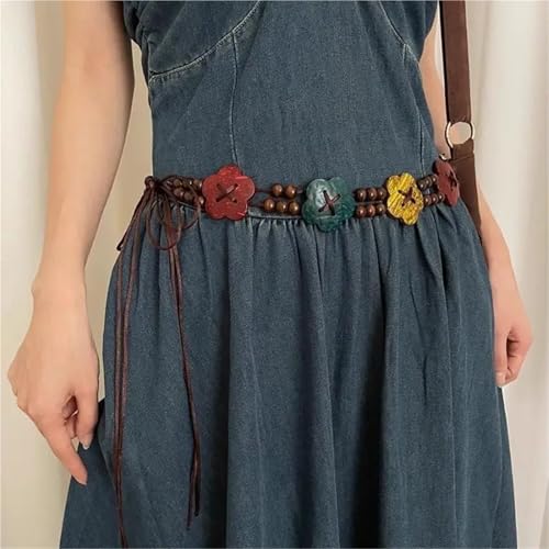 Retro Versatile Waist Chain Belts Summer Beach Accessories Vintage Ethnic Style Waist Rope Dress Belt2