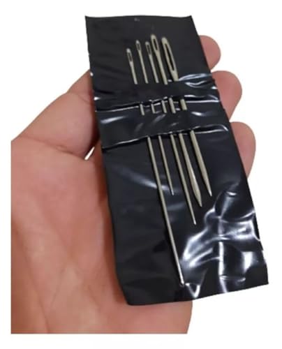 Kit com 60 Agulhas de Costura e Passador de Linhas