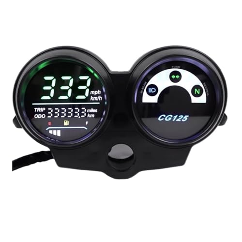 �f�W�^���I�[�g�o�C�X�s�[�h���[�^�[�p�l�� CG125 2000 �� 2008 �p�t�@�� 125 �^�C�^�� 125 2013 �u���W�� �X�s�[�h���[�^�[