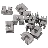 Ajustement précis OEM : fabriqué pour correspondre aux dimensions OEM afin que chaque manchon repose en toute sécurité dans les têtes de débroussailleuse compatibles, en maintenant un bon alignement et une rétention fiable de la ligne pendant le fonctionnement.