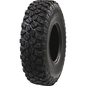 Ocelot XC729 R/T 35x10Rx15 UTV Tires All Terrain, Durable 8-Ply Radial Construction and Non-Directional Tread, Aggressive Thick Lugs for Diverse Terrain and Conditions – AT 35x10Rx15 ATV Tires