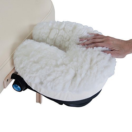 Image of EARTHLITE Massage Table Fleece Pads Sets - Cover Your Massage Table & Face Cradles in Cozy, Warm Fleece