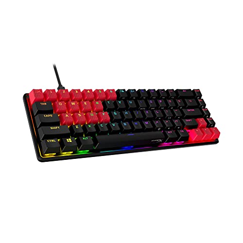 Hyperx Rubber Keycaps Gaming Accessory Kit, 19 Keys, English (Us) Layout, Red - 519T6Aa#Aba