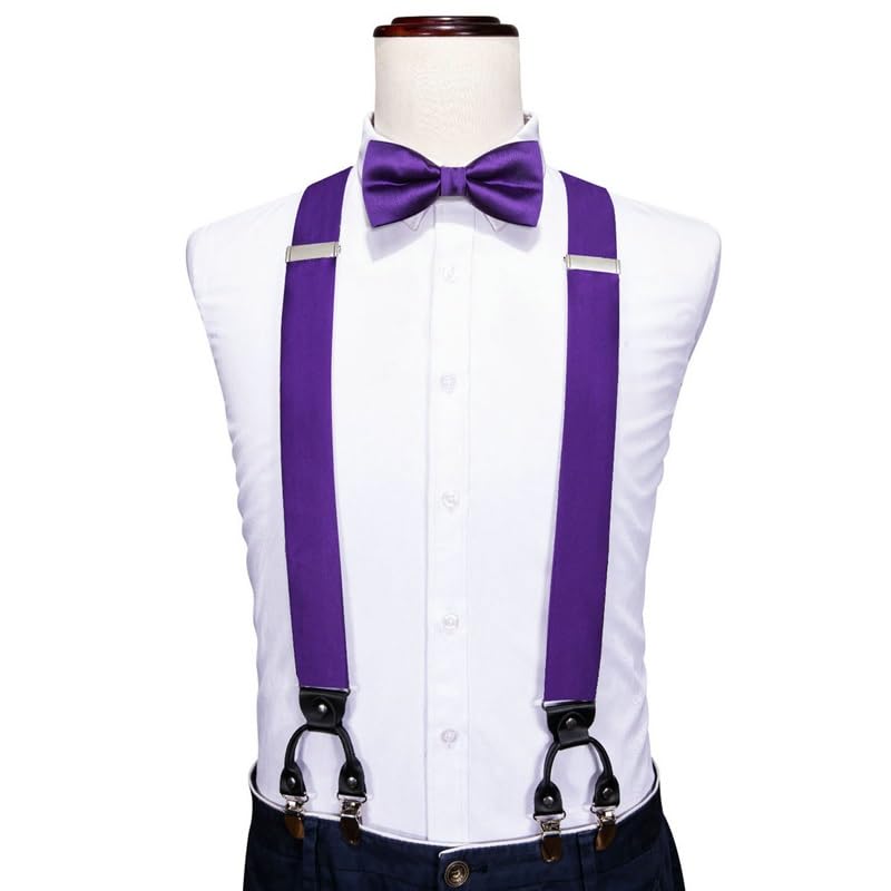 Set de Tirantes, Pajarita y Gemelos para Hombre miniatura 3