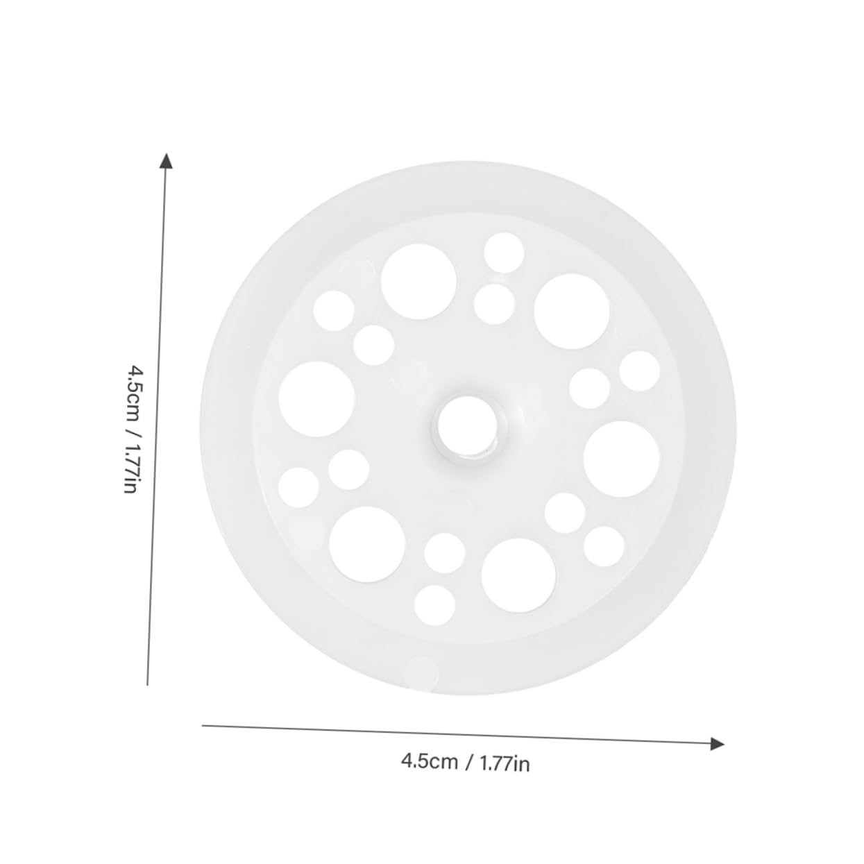 200pcs White Plastic Flat Washers for Rigid Insulation Board Fastening