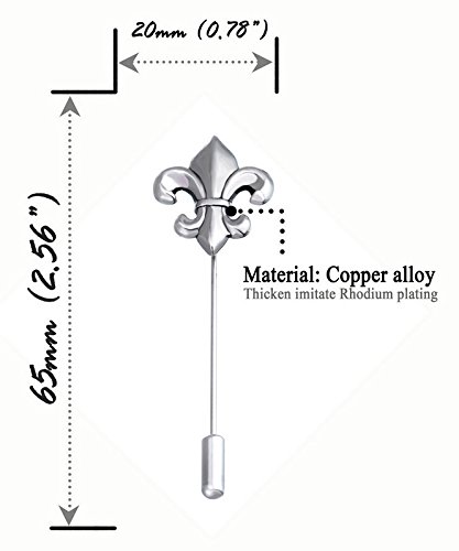 Image of Boutonniere Suit Lapel Stick Brooch Pin