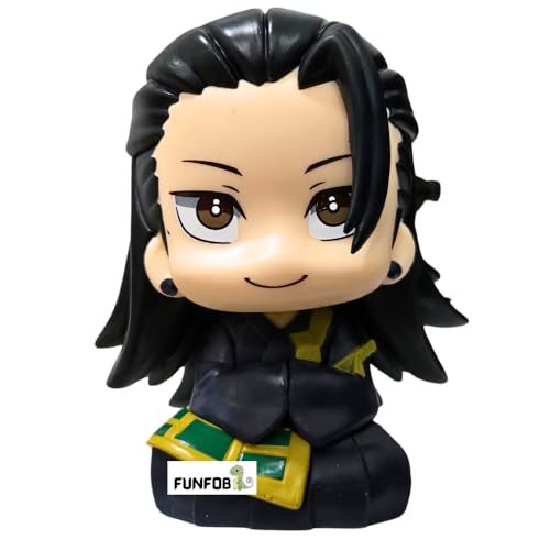 Image of FUNFOB Jujutsu Kaisen Suguro Geto Action Figure Height -11cm Collectible Anime Figures PVC Multicolour | Suguro Geto Look up