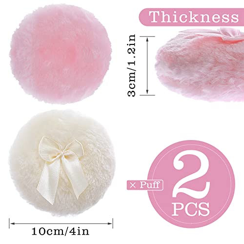 Sibba Large Fluffy Powder Puff - Image 2