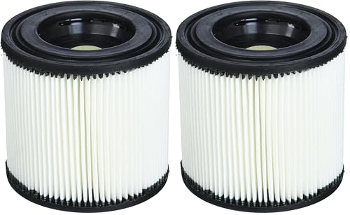 Kärcher Original Patronenfilter PES, Feuchtigkeitsbeständig, Staubklasse L, geeignet für NT 22/1 Ap, NT 27/1 und NT 48/1 (Packung mit 2)