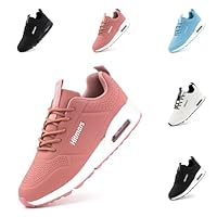 Scarpe da Running Donna Sneakers Scarpe da Ginnastica Camminata Respirabile Basse Platform Jogging Sport Shoes Dwg823 Rosa EU 36