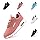 Scarpe da Running Donna Sneakers Scarpe da Ginnastica Camminata Respirabile Basse Platform Jogging Sport Shoes Dwg823 Rosa EU 36