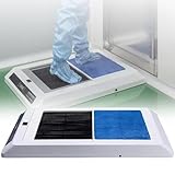 YANGYMM Limpiador de Zapatos AutomáTico por InduccióN, MáQuina de Limpieza de Suelas Totalmente AutomáTica, con Recordatorio de Cambio de Agua y Almohadilla Absorbente de AlgodóN Compuesto