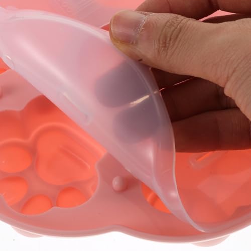 Molde silicona huellas para hielo con tapa miniatura 5