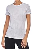 Lianshp Womens Shirts Crewneck Short Sleeve Moisture Wicking T-Shirts Mesh Breathable Athletic...
