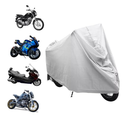 Capa Protetora Para Moto Impermeável Anti-UV Anti-Risco Motocicleta Resistente Protege De Poeira Sol Chuva