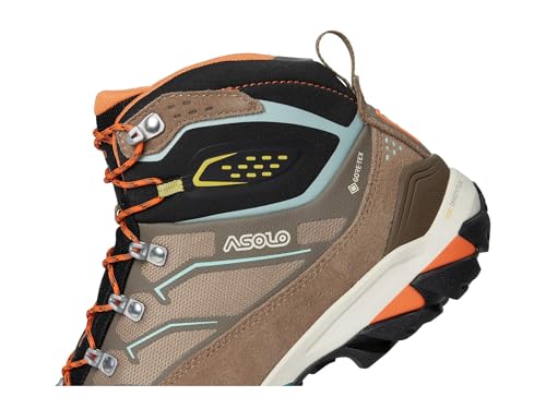 Bottes de randonnée ASOLO ACADIA MID GTX en daim et nylon résistant