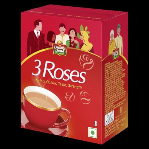 Image of Brooke Bond 3 Roses Assam Dust Tea, 100 Gram (Pack of 2)