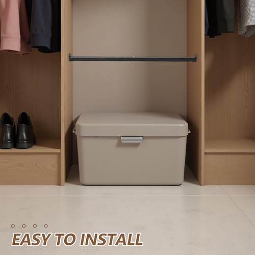 Tringle robuste pour placard résolvant le manque de place des vêtements - 8