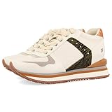 Cierre con cordones Gioseppo LANUVIO, Zapatillas Mujer, Blanco, 38 EU