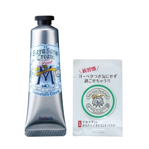 【Amazon.co.jp 限定】【医薬部外品】 デオナチュレ 男足指さらさらクリーム 男性用 メンズ 直ヌリ 制汗剤 1個(30g)さらさらパウダーサシェ付 無香料のサムネイル