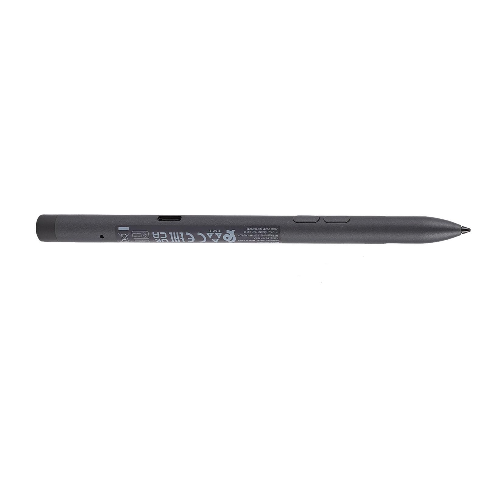 Focket Penna Stilo Attiva, Penna Digitale PN7320A Magnetica Ricaricabile con Ricarica Rapida in 30 Secondi, Stilo a Punta Fine con Tecnologia AES 1.0 per Tablet Latitude 7320 2 in 1