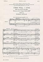 HERBERT HOWELLS: THEE WILL I LOVE CHANT 1846095573 Book Cover