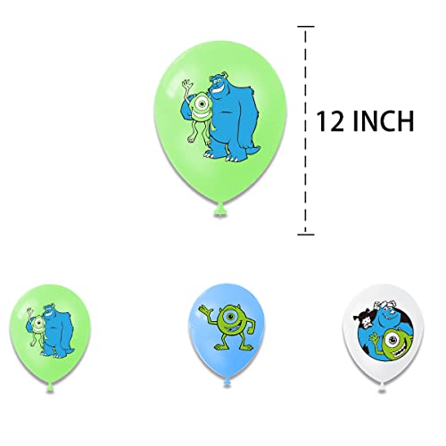 Monsters Birthday Party Supplies, Monsters University Party Decorations Included Birthday Banner, Cake Topper, Cupcake Topper, Balloon #TOP4