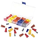 Vexorlian 102 Pcs Electrical Wire Connectors, Spring Insert Wire Nuts Connectors，Screw Terminals for Quick Cable Connection