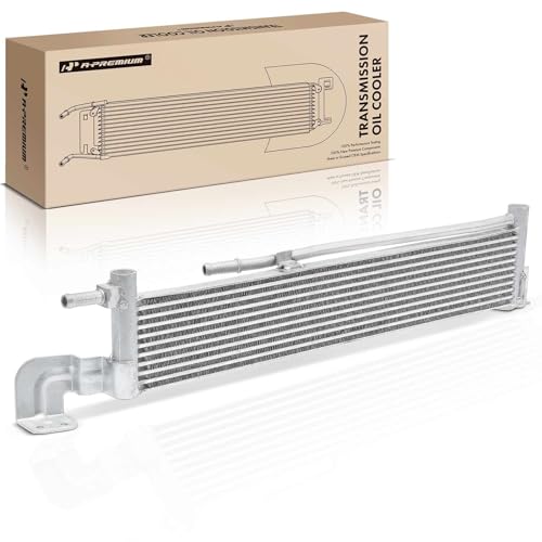 A-Premium Transmission Oil Cooler Compatible with Ford Taurus, Police Interceptor Sedan, 2013-2019, 3.5L, GAS, Turbocharged, Replace# DG1Z7A095D
