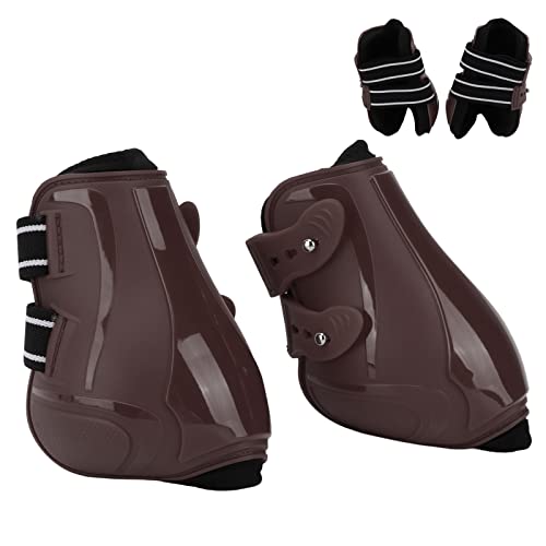 Botas para tendón de caballo Fdit con carcasa de PU ajustable 7