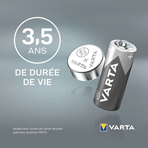 Piles V27A LR27 12V Varta pack de 2 pour télécommandes