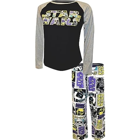 Richard Leeds Womens Classic Star Wars Soft Fleece Pajama (Medium) Cover