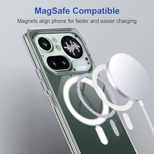 Image of amazon basics Back Case Cover for Nothing Phone (4a) Pro |Scratch-Resistant Back Cover | Clear