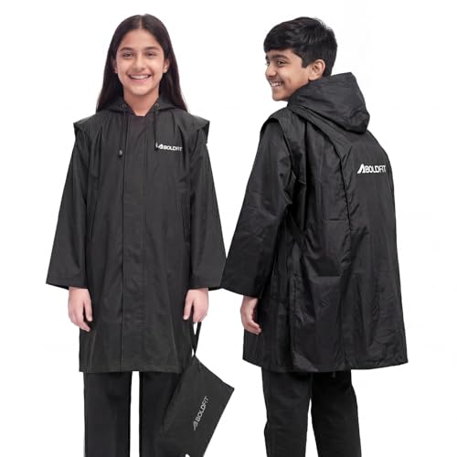 Image of Boldfit- Kids-Waterproof & Windproof Rainwear|Raincoat|