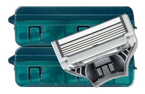 Razor Blade Refills 5-Blade Cartridges for Close & Comfortable Shave 4 Count (Compatible with Harry Handle)