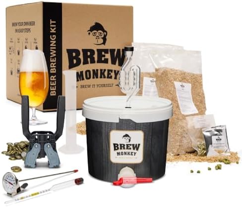 Kit de Elaboración de Cerveza Rubia | Kit Completo de 5 Litros | ...