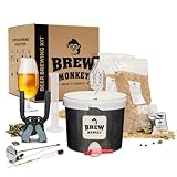 Brew Monkey® Kit de Brassage Bière Blonde | Kit Complet de 5L | 6,4% Alc. | Kit Fabricat...