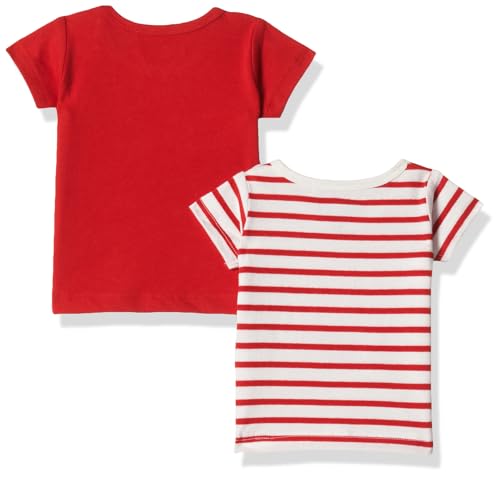 Image of UNITED COLORS OF BENETTON Baby Boy Cotton Striped Regular Fit T-Shirt