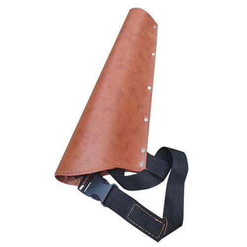 Wingoffly Quiver Arrow Bag Case Leather Arrow Holder Hip Quiver Shooting Target,Lightweight Traing Archery Tool With Strap, S #TOP4