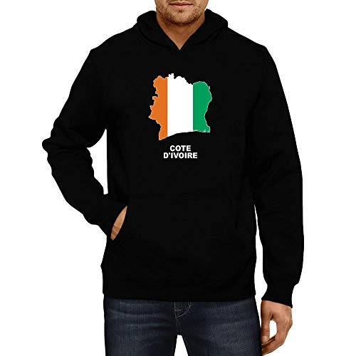 Idakoos Cote D'Ivoire Country Map Color Capuche M