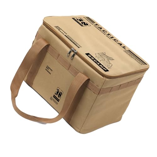 Boîte de rangement pique-nique imperméable avec organiseurs pliables