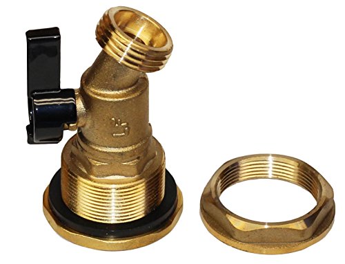 RAINPAL RBS050 Brass Rain Barrel DIY Spigot(Unibody Design)