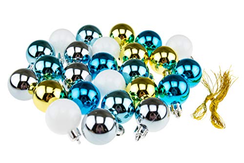 Clever creations shatterproof christmas ornaments small…